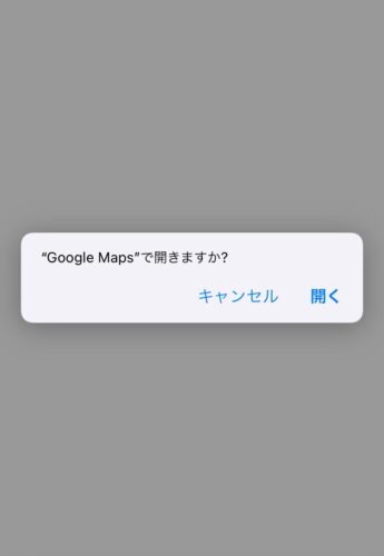 Googleマップ起動画面